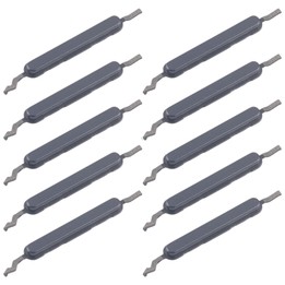 For Samsung Galaxy A07 5G SM-A076B 10pcs Volume Control Button (Black)