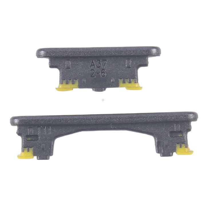 For Samsung Galaxy A37 SM-A376B 10set Power Button and Volume Control Button (Black)