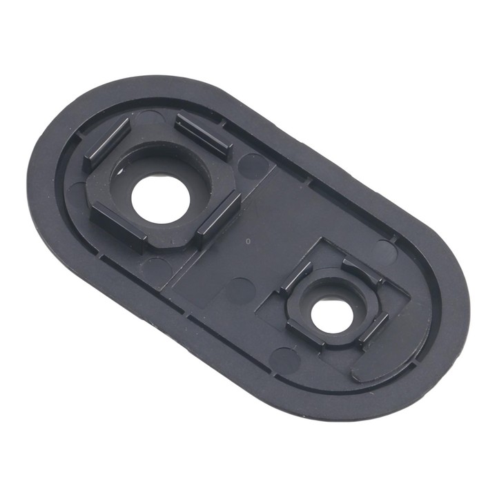 For Samsung Galaxy A07 4G SM-A075F 10pcs Rear Camera Lens Cover (Black)
