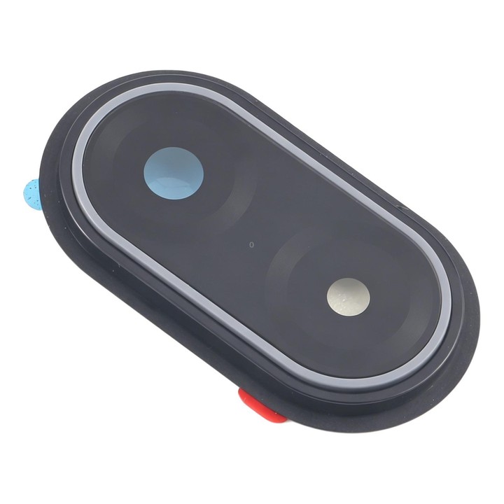 For Samsung Galaxy A07 5G SM-A076B 10pcs Rear Camera Lens Cover (Black)