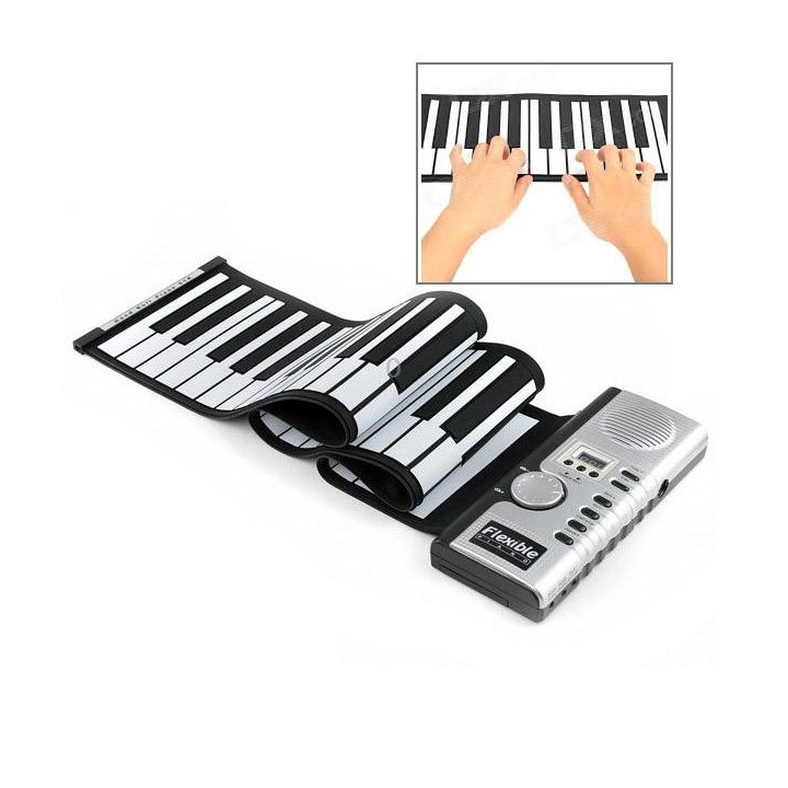 Datopal 61 Key Roll Up Soft Keyboard Piano MIDI