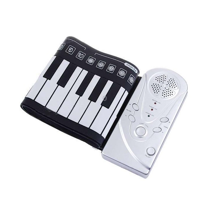 Portable Roll-up 49-Key Soft Keyboard Piano
