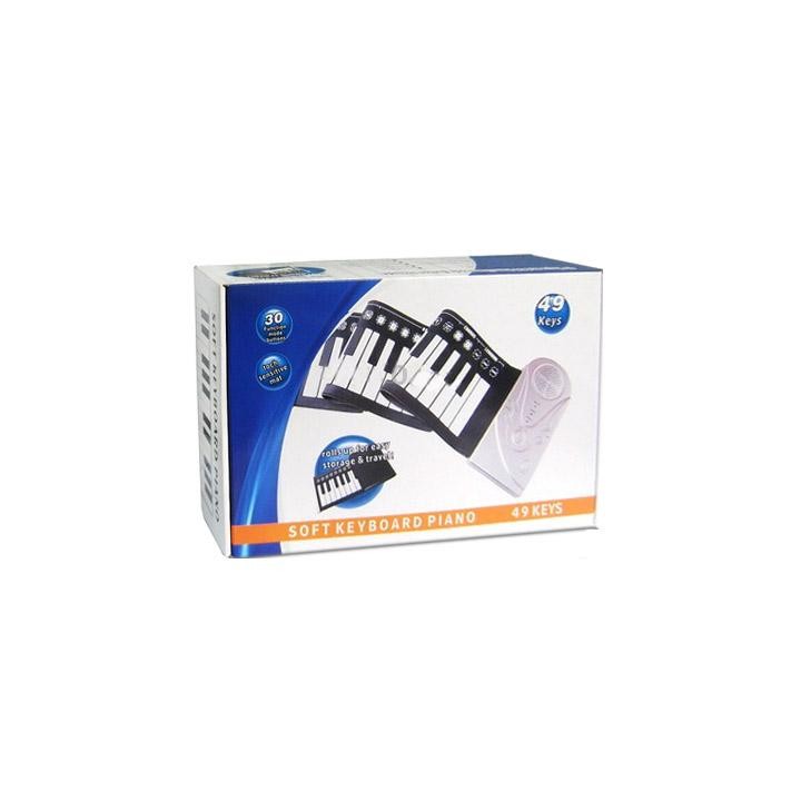 Portable Roll-up 49-Key Soft Keyboard Piano