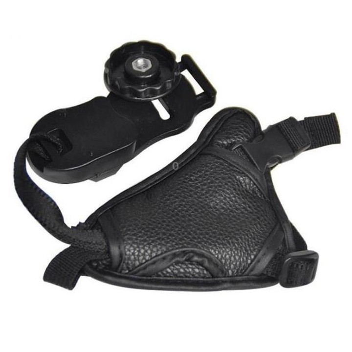 Leather Camera Grip(Black)