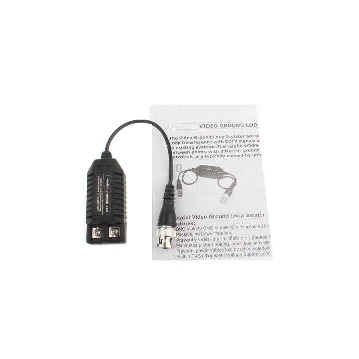 Twisted Pair Hi-performance Video Ground Loop Isolator