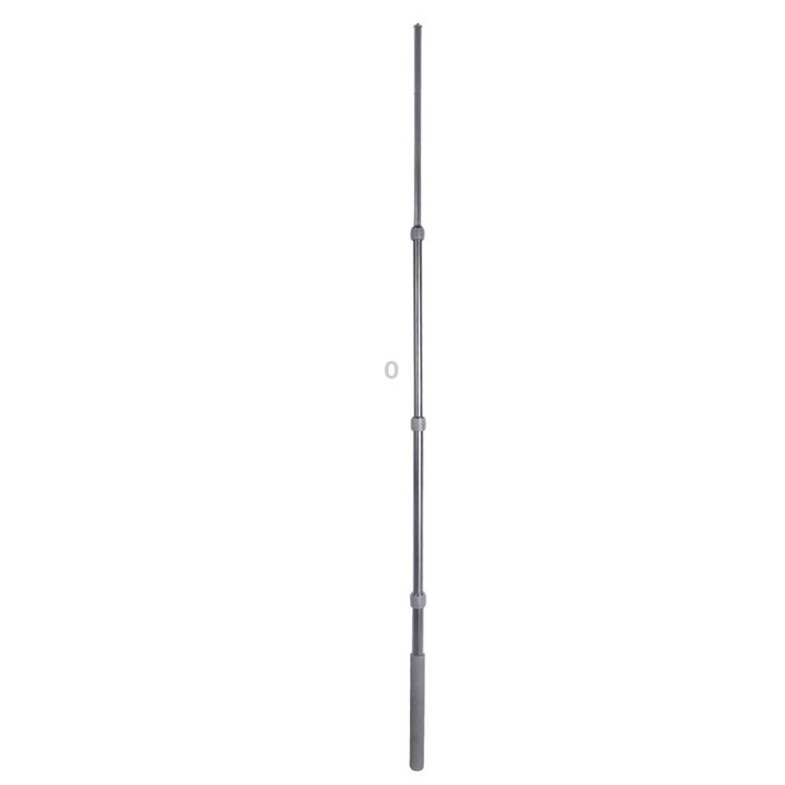 Aluminum Alloy Handheld Boom Pole Holder for SLR Camera / LED Light Microphone, Max Length: 173cm(Black)