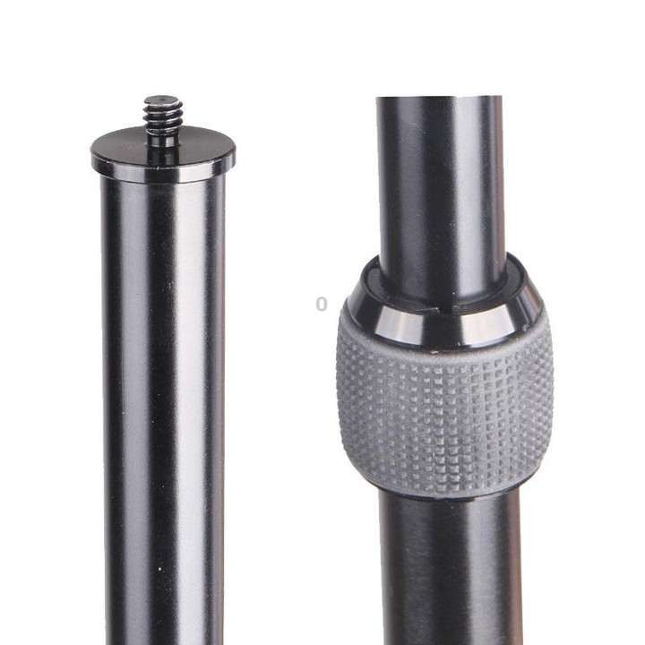 Aluminum Alloy Handheld Boom Pole Holder for SLR Camera / LED Light Microphone, Max Length: 173cm(Black)