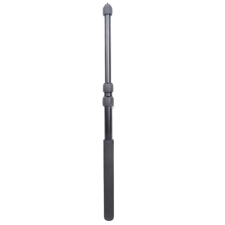 Aluminum Alloy Handheld Boom Pole Holder for SLR Camera / LED Light Microphone, Max Length: 173cm(Black)