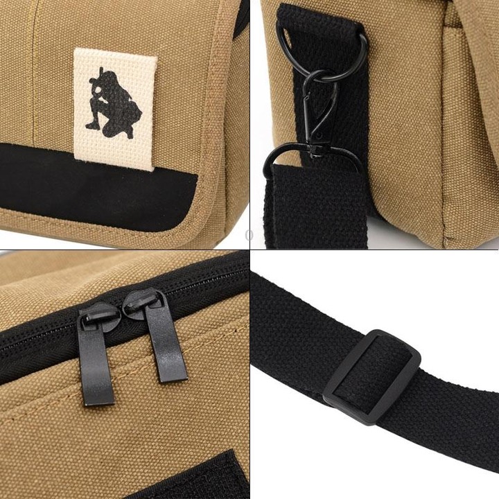 Universal Camera Bag, Inside Size: approx. 200mm x 115mm x 100mm(Blue)