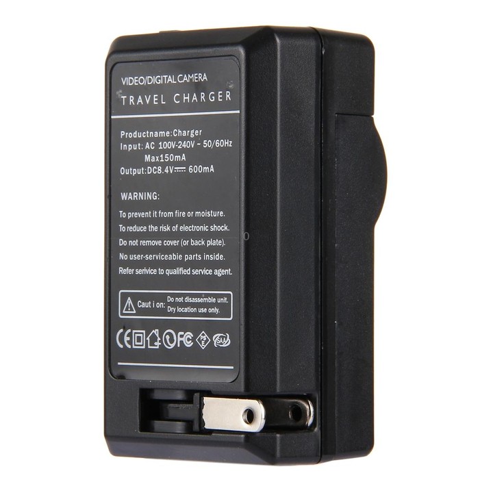 2 in 1 Digital Camera Battery Charger for CANON NB2L/ 2LH/ 2LH12/ 14(Black)