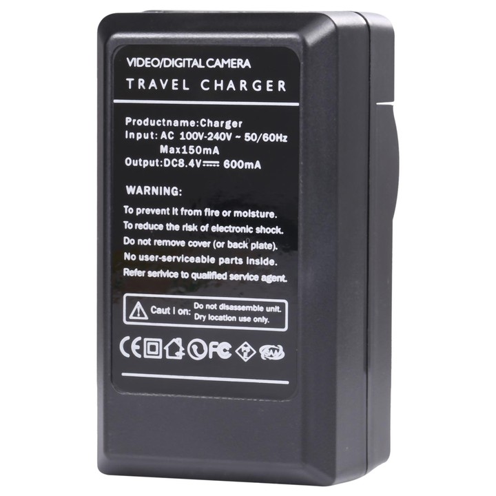 Digital Camera Battery Charger for CANON BP911/ 915/ 930/ 945(Black)
