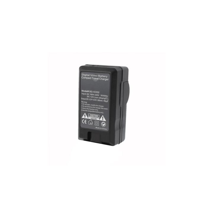 Digital Camera Battery Car Charger for Canon BP718 / BP727(Black)