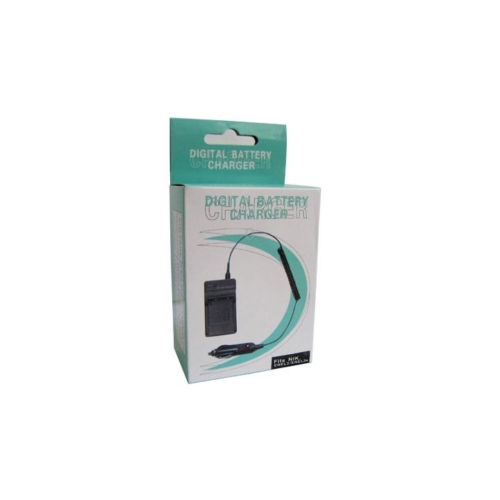 Digital Camera Battery Charger for NIKON ENEL3/ ENEL3e(Black)