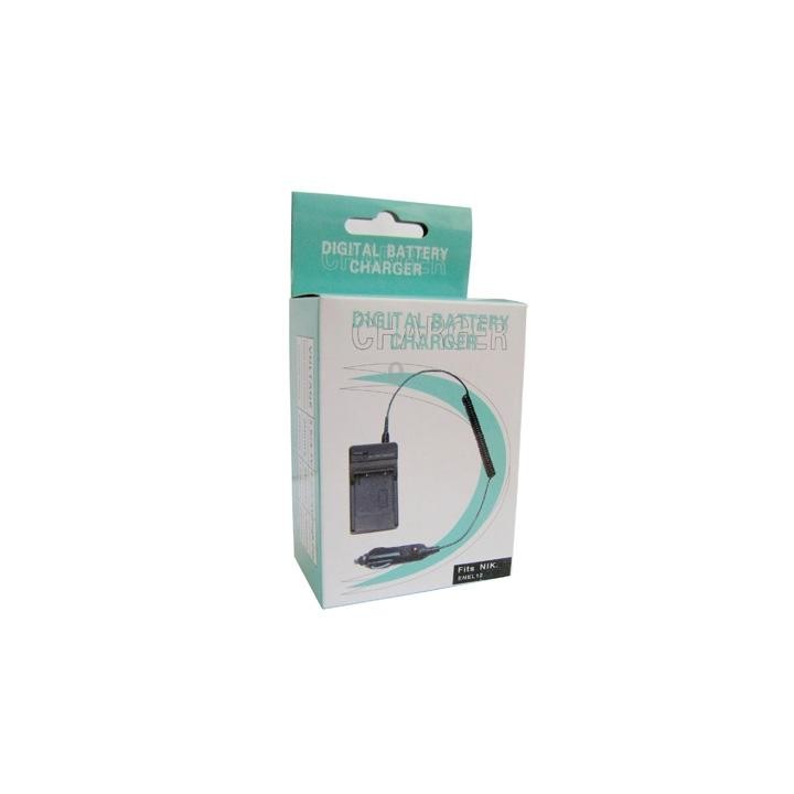 Digital Camera Battery Charger for NIKON ENEL12(Black)
