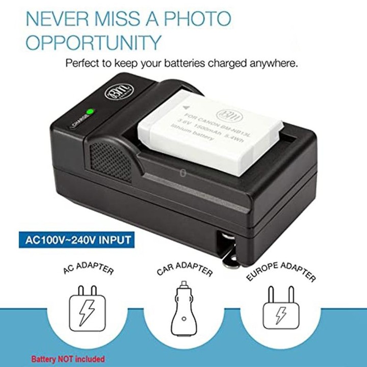 Digital Camera Battery Charger for SONY FS11/ FS21/ FS31...(Black)