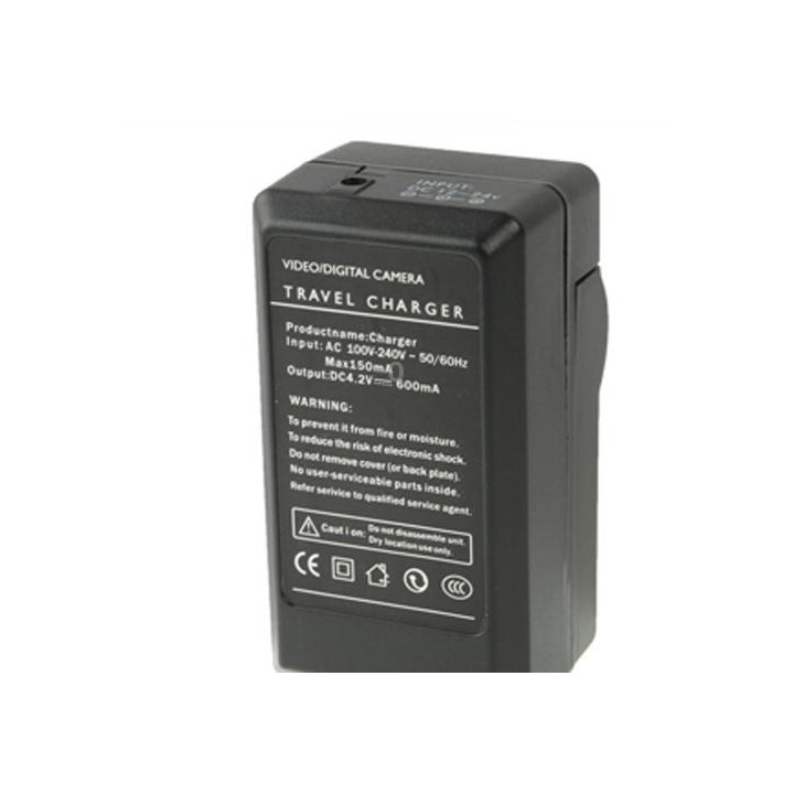 Digital Camera Battery Car Charger for Fujifilm NP-950(Black)