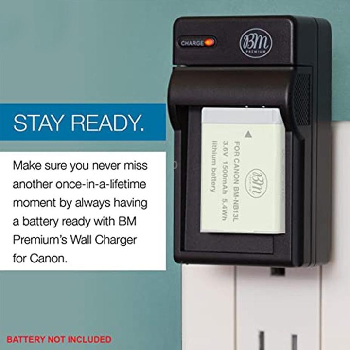 Digital Camera Battery Charger for Panasonic 20E(Black)
