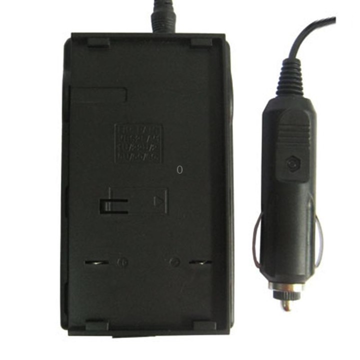 2 in 1 Digital Camera Battery Charger for Panasonic 2E/ V11U/ 12U22U(Black)