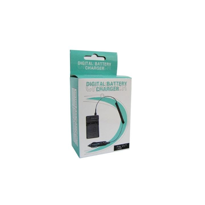 Digital Camera Battery Charger for OLYMPUS Li50B(Black)
