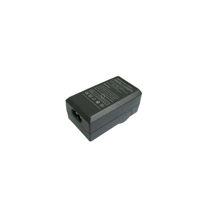 Digital Camera Battery Charger for OLYMPUS Li-10B/ Li-12B/ DBL10(Black)
