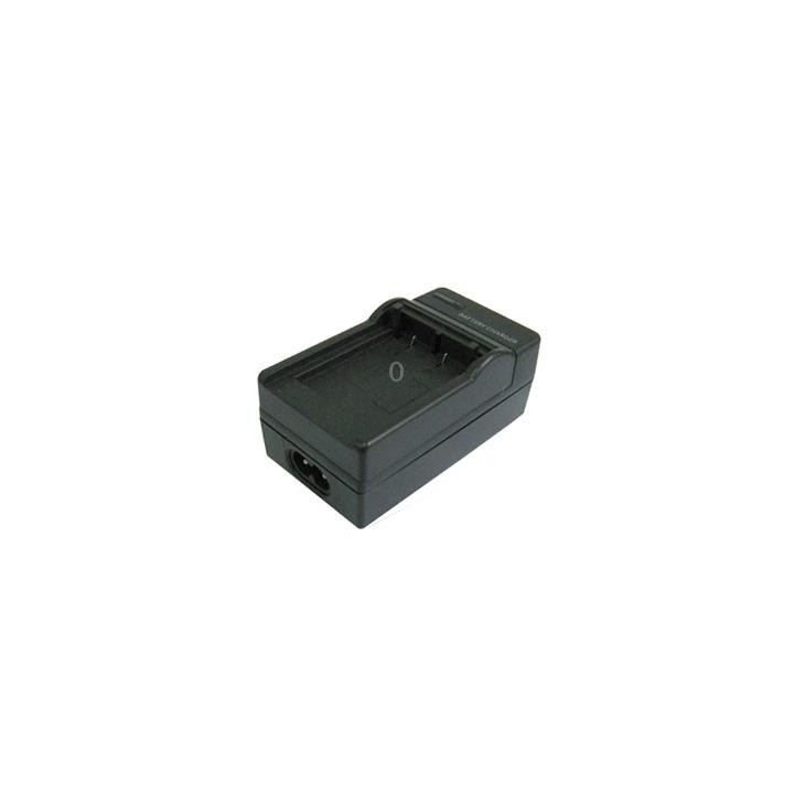 Digital Camera Battery Charger for OLYMPUS Li-10B/ Li-12B/ DBL10(Black)