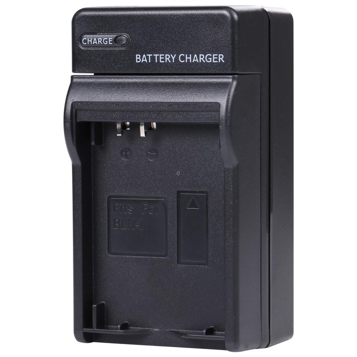 Digital Camera Battery Car Charger for OLYMPUS BLN1(Black)
