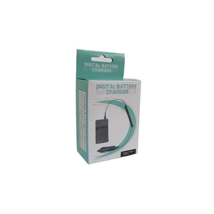 Digital Camera Battery Charger for FUJI FNP30(Black)