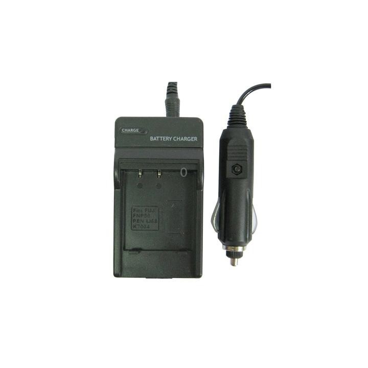 Digital Camera Battery Charger for FUJI FNP50(Black)