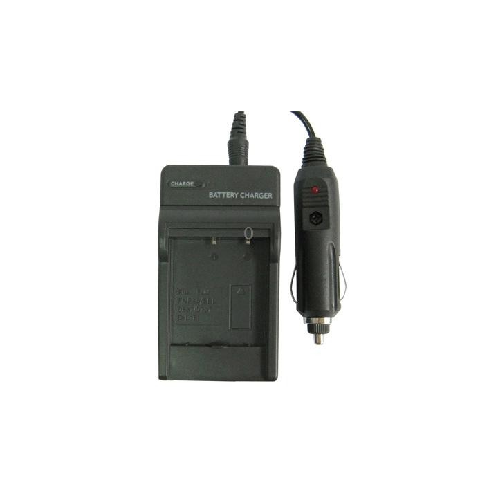 Digital Camera Battery Charger for FUJI FNP40/ SBL0837/ 0737/ D-L18(Black)