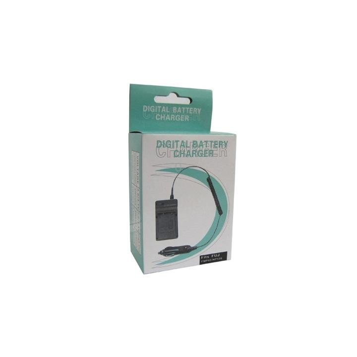 Digital Camera Battery Charger for FUJI FNP60/ 120(Black)