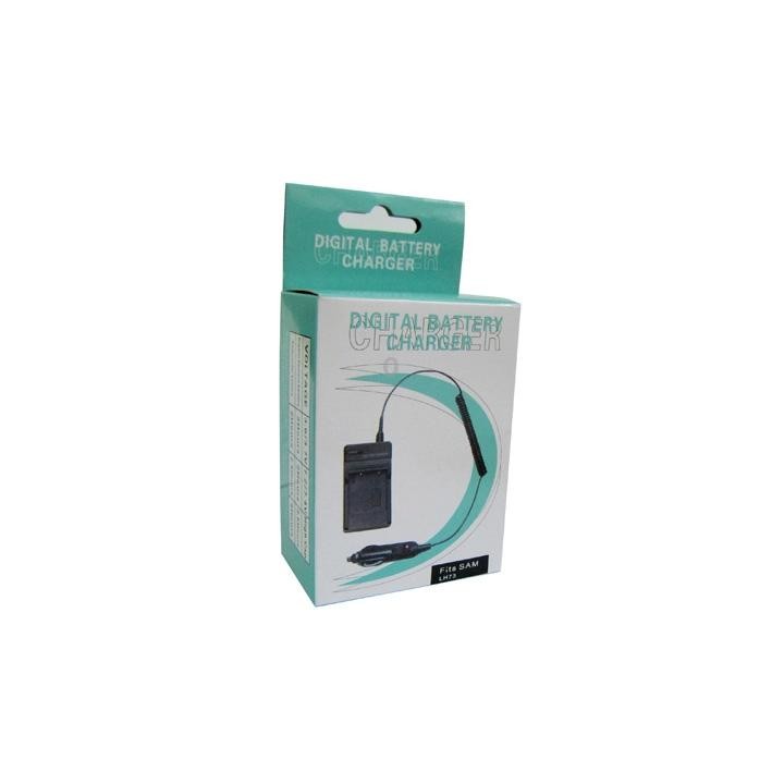 Digital Camera Battery Charger for Samsung LH73(Black)