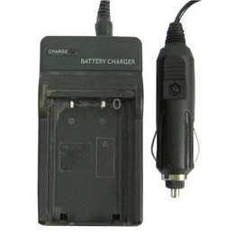 Digital Camera Battery Charger for Samsung SLB1437(Black)