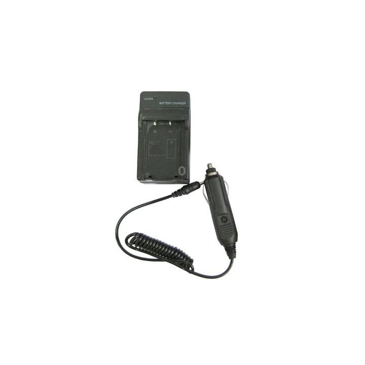 Digital Camera Battery Charger for Samsung SLB1437(Black)