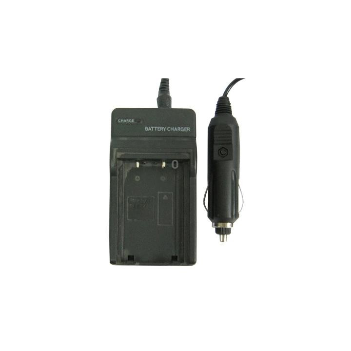 Digital Camera Battery Charger for Samsung SLB1437(Black)