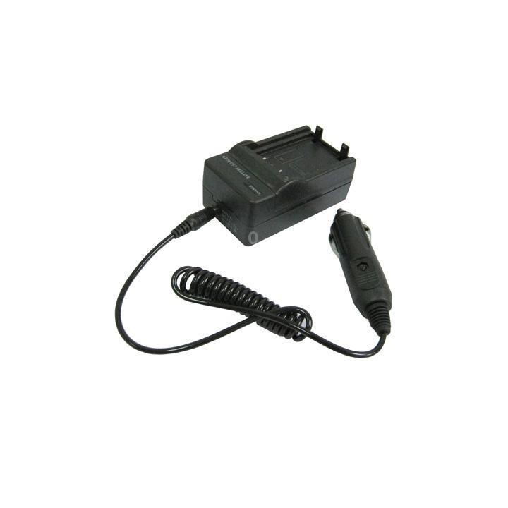 Digital Camera Battery Charger for Samsung SLB1437(Black)