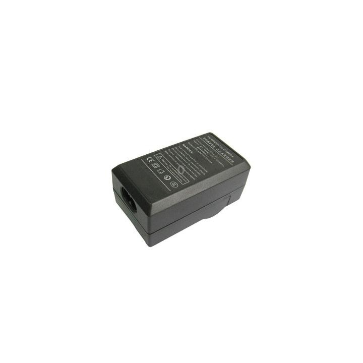 Digital Camera Battery Charger for Samsung SLB-0837(B)(Black)