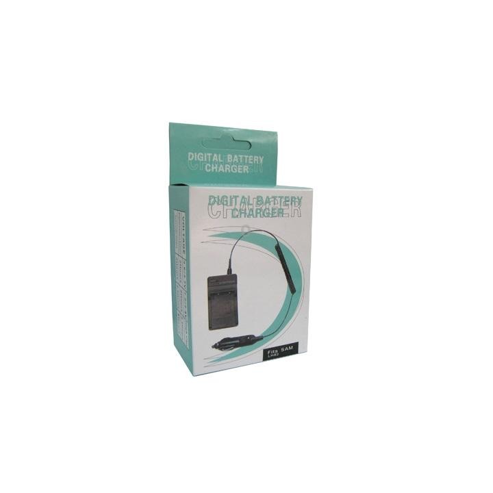 Digital Camera Battery Charger for Samsung SB-LH82(Black)
