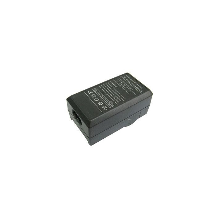 2 in 1 Digital Camera Battery Charger for Samsung P120A, P240A(Black)
