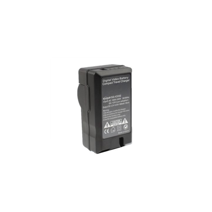 Digital Camera Battery Car Charger for Samsung BP105R(Black)
