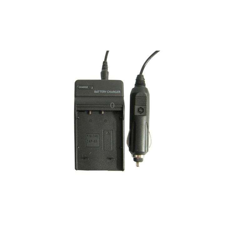 Digital Camera Battery Charger for CASIO CNP-60(Black)