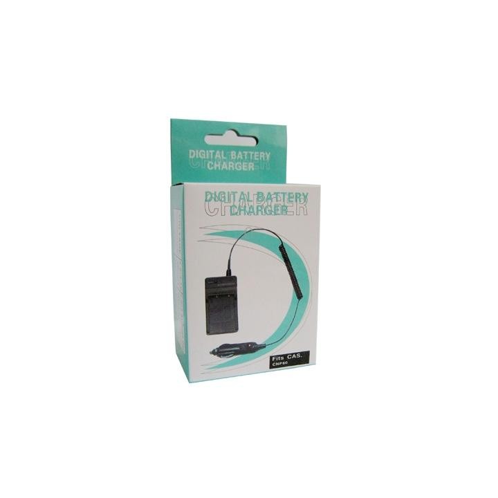 Digital Camera Battery Charger for CASIO CNP-60(Black)