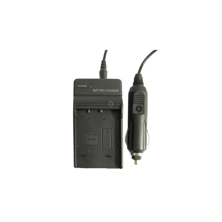 Digital Camera Battery Charger for CASIO CNP-60(Black)