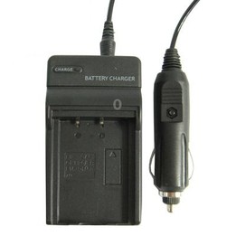 Digital Camera Battery Charger for CASIO CNP20/ PREN/ DM5370(Black)