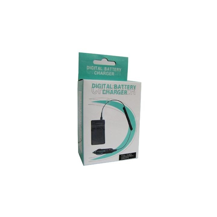 Digital Camera Battery Charger for CASIO CNP20/ PREN/ DM5370(Black)