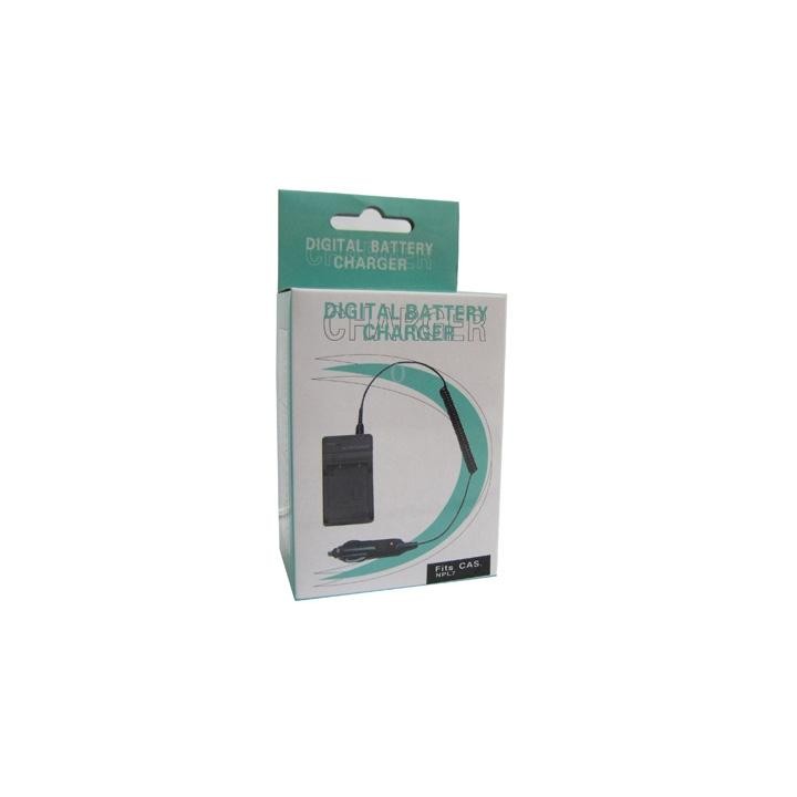 Digital Camera Battery Charger for CASIO NPL7(Black)