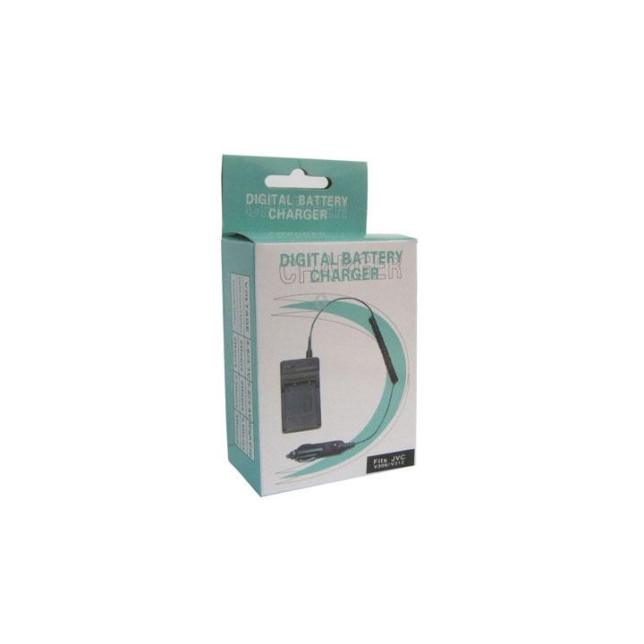 Digital Camera Battery Charger for JVC V306/ V312(Black)