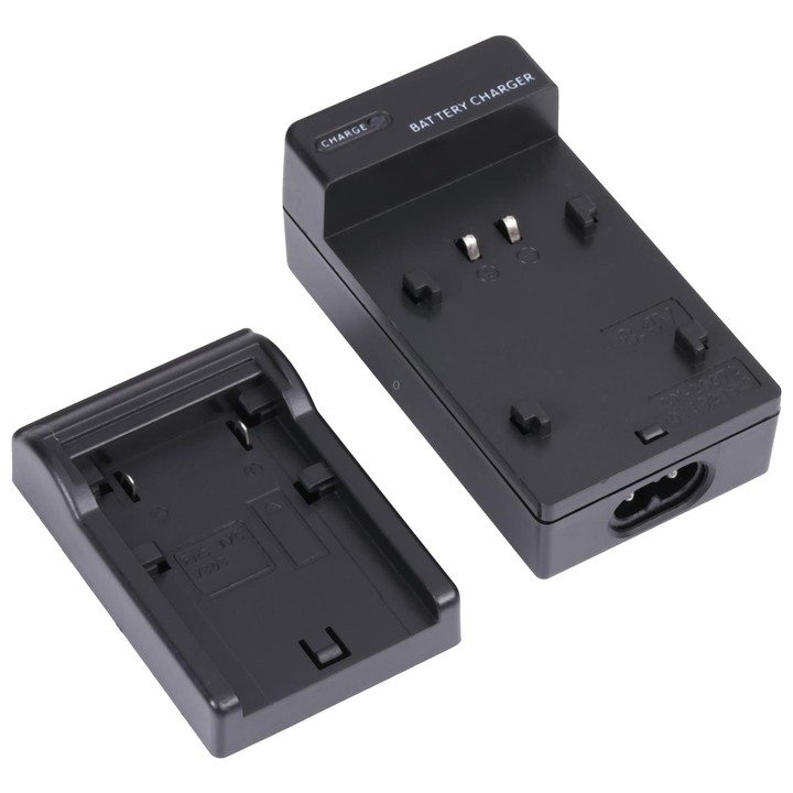 Digital Camera Battery Charger for JVC V808/ V815/ V823(Black)