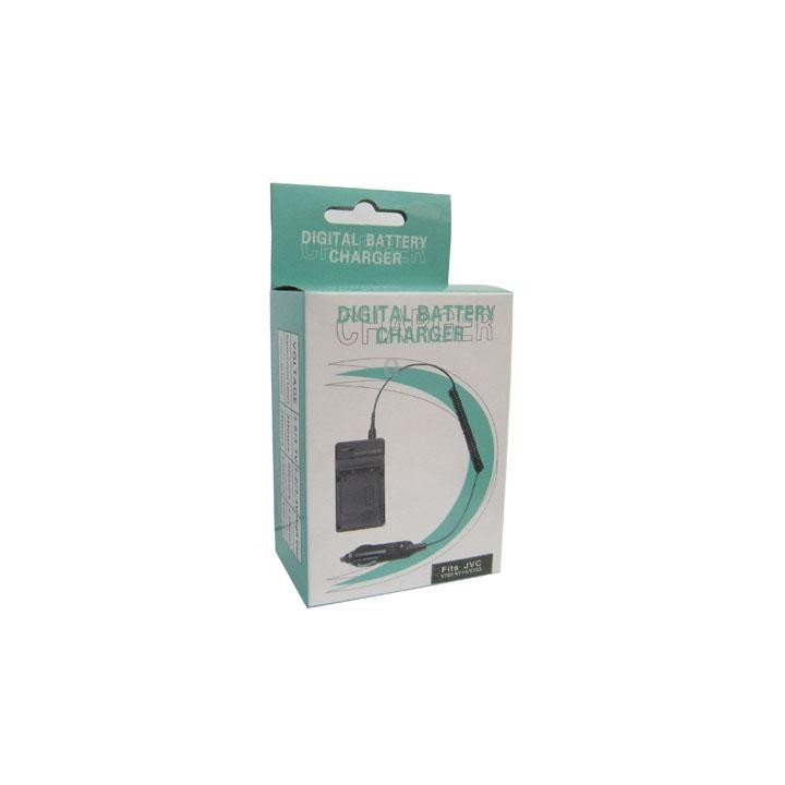 Digital Camera Battery Charger for JVC V707/ V714/ V733(Black)