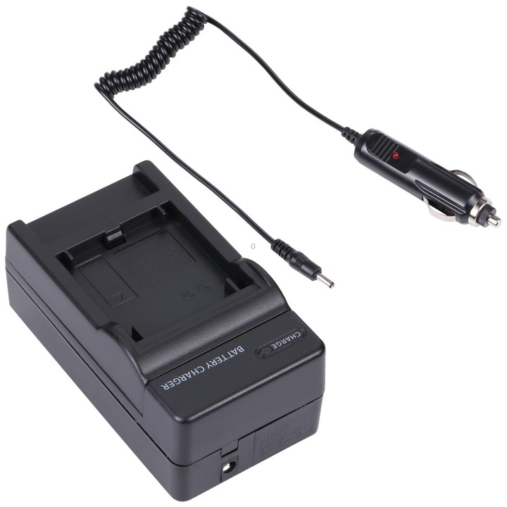 Digital Camera Battery Smart Charger with Power Plug & Car Charger Travelling Set for Gopro HD HERO3(Black)