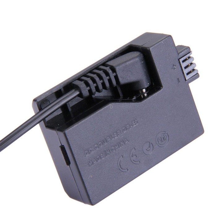 ACK-E5 7.4V 2A Camera AC Power Adapter Set for Canon EOS 500D/450D/1000D(Black)